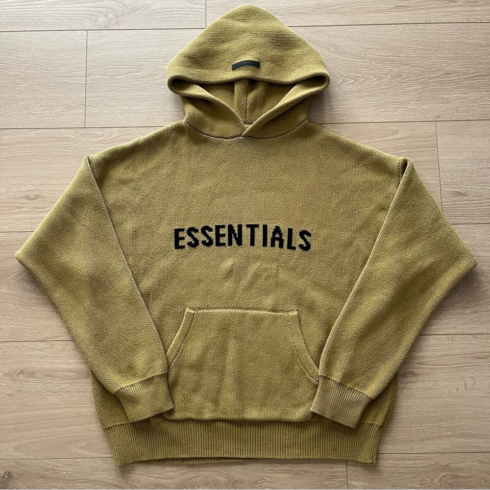 Fear of God Essentials Knit Pullover 'Amber'